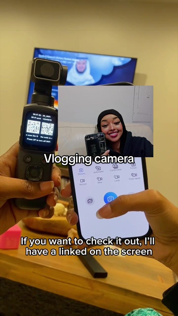 UGC video for WIKICO: 4K/30fps Pocket Vlogging Camera