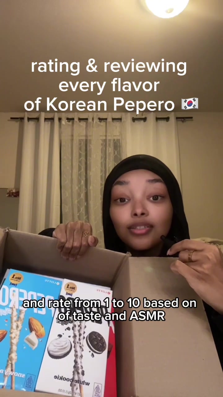 UGC video for Pepero × Lotte: Snack Rating & ASMR